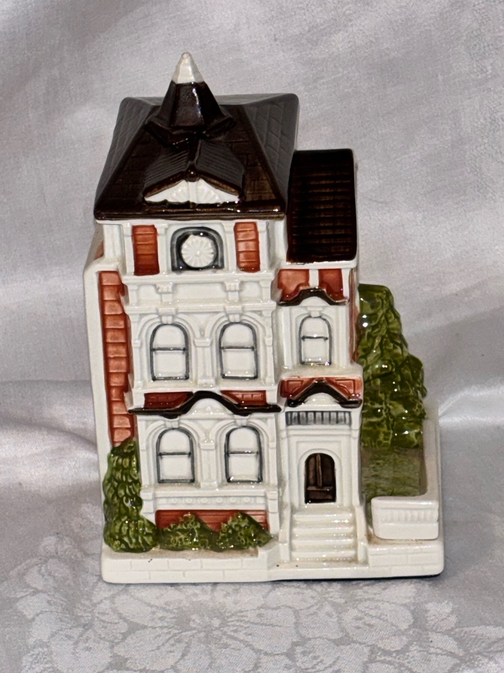 Vintage Otagiri Japan Victorian House Ceramic Townhouse Figurine MCM